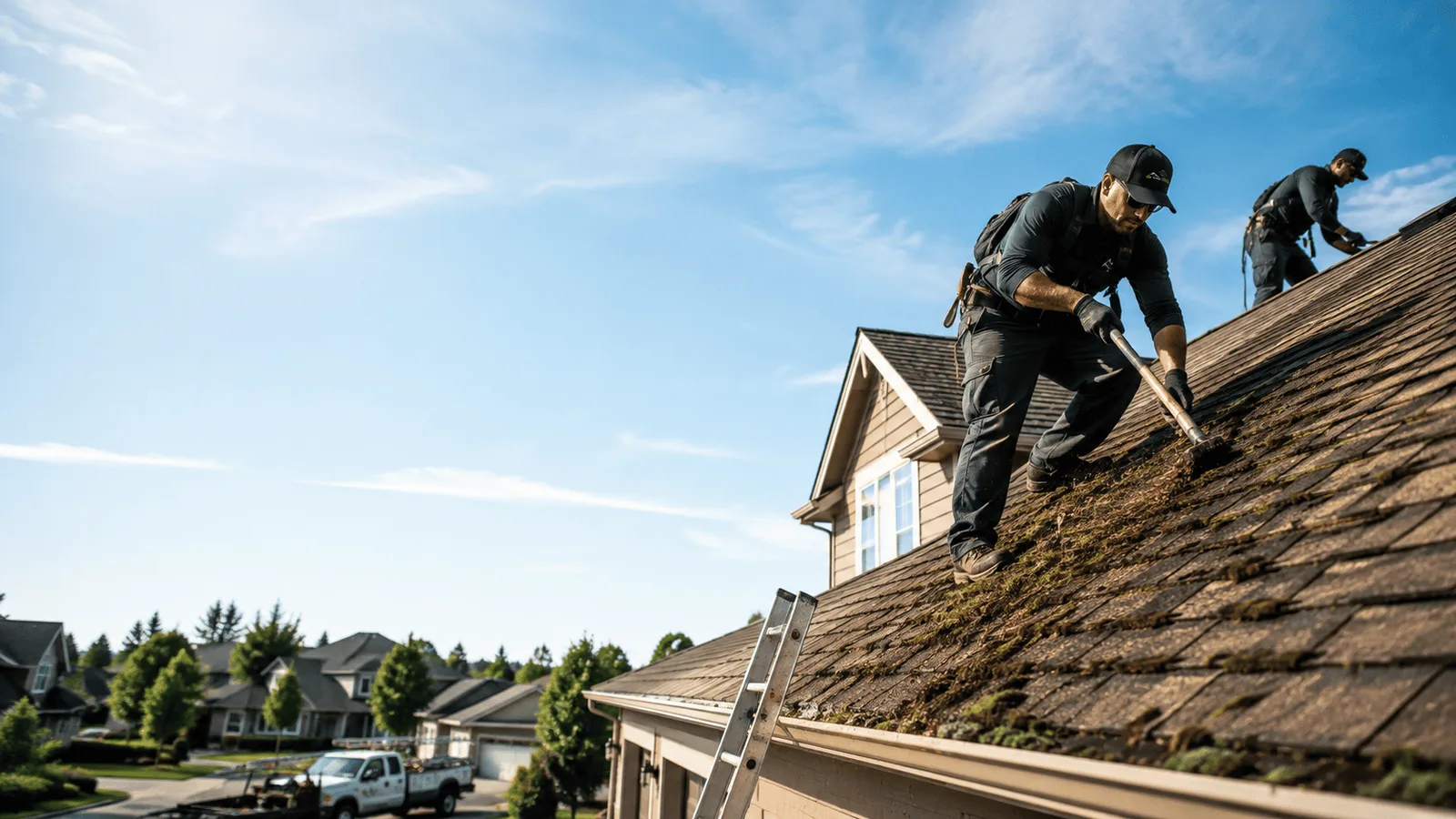 Roof Moss Removal in Comstock, MN near me